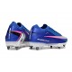 Nike Mercurial Vapor 16 Elite SG Pro Cleat Blu Racer Bianco