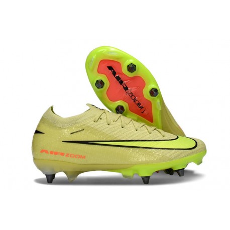 Nike Mercurial Vapor 16 Elite SG Pro Cleat Limelight Volt Hyper Cremisi
