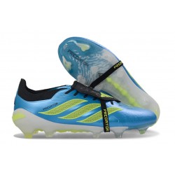 Adidas Predator Elite Foldover Tongue FG Ray Blu Team Giallo Solare