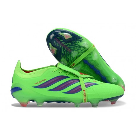 Adidas Predator Elite Foldover Tongue FG Verde Viola
