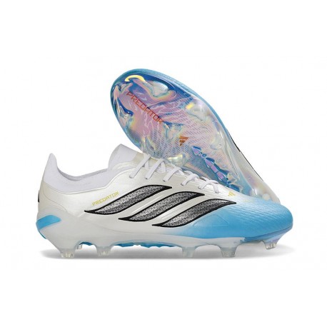Scarpa da Calcio adidas Predator Elite FG Bianco Blu Nero