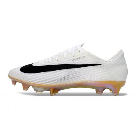 Nike Zoom Mercurial Vapor 17 Elite Terreni Duri FG Bianco Nero Oro
