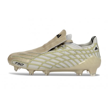Scarpa Adidas F50 Elite FGScarpa Adidas F50 Elite FG Oro Grigio