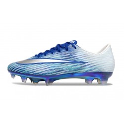 Nike Zoom Mercurial Vapor 17 Elite Terreni Duri FG Blu Argento