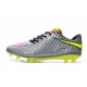 Nuove Scarpa Da Calcio Nike Hypervenom Phantom Fg ACC Grigio Rosa Giallo