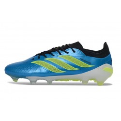 Scarpa da Calcio adidas Predator Elite FG Blu Neon Lime