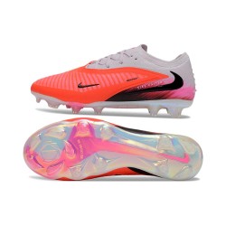 Scarpe da calcio Nike Phantom 6 Low Elite FG Arancione Nero Grigio