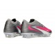 Scarpe da calcio Nike Phantom 6 Low Elite FG Rosa Argento Grigio