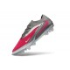 Scarpe da calcio Nike Phantom 6 Low Elite FG Rosa Argento Grigio