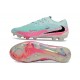 Scarpe da calcio Nike Phantom 6 Low Elite FG Pistachio Frost Rosa Nero