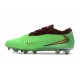 Scarpe da calcio Nike Phantom 6 Low Elite FG Verde Oro