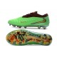 Scarpe da calcio Nike Phantom 6 Low Elite FG Verde Oro