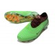 Scarpe da calcio Nike Phantom 6 Low Elite FG Verde Oro