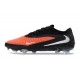 Scarpe da calcio Nike Phantom 6 Low Elite FG Rosso Nero Argento