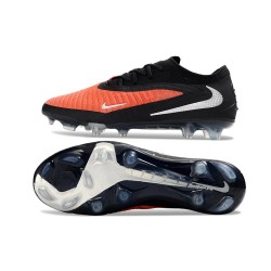 Scarpe da calcio Nike Phantom 6 Low Elite FG Rosso Nero Argento