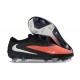 Scarpe da calcio Nike Phantom 6 Low Elite FG Rosso Nero Argento