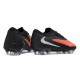 Scarpe da calcio Nike Phantom 6 Low Elite FG Rosso Nero Argento