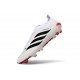 adidas Nuovo Scarpe Predator Laceless Elite FG Bianco Nero Rosso