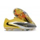 Scarpe da calcio Nike Phantom 6 Low Elite FG Giallo Nero Argento