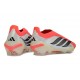 adidas Nuovo Scarpe Predator Laceless Elite FG Bianco Rosso Nero
