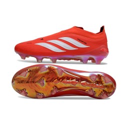 Scarpa da Calcio adidas Predator 26 LL Elite FG Rosso Bianco