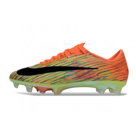 Scarpe da Calcio Nike Mercurial Vapor XVII Elite FG Arancione Verde Nero
