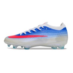 Scarpe da Calcio Nike Mercurial Vapor XVII Elite FG Blu Bianco Rosso
