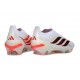 Scarpa da Calcio adidas Predator 26 LL Elite FG Bianco Nero Rosso