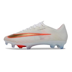 Scarpe da Calcio Nike Mercurial Vapor XVII Elite FG Bianco Arancio Oro