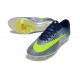 Scarpe da Calcio Nike Mercurial Vapor XVII Elite FG Blu Nero Giallo