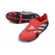 Scarpe da Calcio Adidas Predator Elite Tongue FG Rosso Bianco Nero