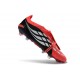 Scarpe da Calcio Adidas Predator Elite Tongue FG Rosso Bianco Nero