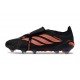 Scarpe da Calcio Adidas Predator Elite Tongue FG Nero Arancione