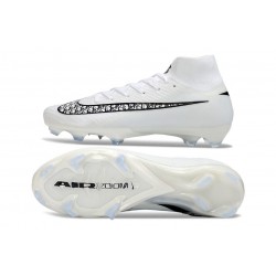 Scarpe da Calcio Nike Mercurial Superfly X Elite FG Bianco Nero