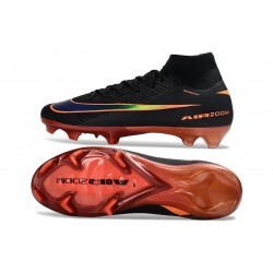 Scarpe da Calcio Nike Mercurial Superfly X Elite FG Nero Arancio
