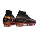 Scarpe da Calcio Nike Mercurial Superfly X Elite FG Nero Arancio