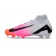 Scarpe da Calcio Nike Mercurial Superfly X Elite FG Rosa Bianco Nero