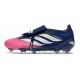 Scarpe da Calcio Adidas Predator Elite Tongue FG Rosa Blu Argento