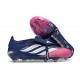 Scarpe da Calcio Adidas Predator Elite Tongue FG Rosa Blu Argento