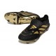 Scarpe da Calcio Adidas Predator Elite Tongue FG Nero Oro