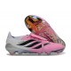 Scarpe da Calcio Adidas Predator Elite Tongue FG Rosa Nero Bianco