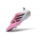 Scarpe da Calcio Adidas Predator Elite Tongue FG Rosa Nero Bianco