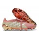 Scarpe da Calcio Adidas Predator Elite Tongue FG Rosa Beige Argent