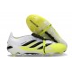 Scarpe da Calcio Adidas Predator Elite Tongue FG Bianco Nero Giallo