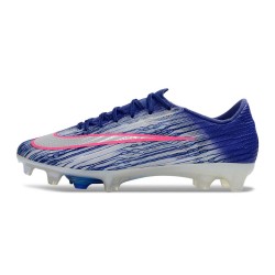 Nike Air Zoom Mercurial Vapor 17 Elite FG Blu Argento Rosa