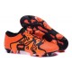 Scarpe da Calcetto 2016 Uomo adidas X 15+ Primeknit FG/AG Arancio Nero
