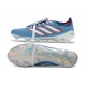 Scarpe da Calcio Adidas Predator Elite Tongue FG Blu Bianco