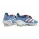 Scarpe da Calcio Adidas Predator Elite Tongue FG Blu Bianco