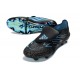 Scarpe Adidas Predator Elite Tongue FG Nero Core Equipment Verde