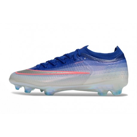 Nike Air Zoom Mercurial Vapor 17 Elite FG Blu Argneto Rosa